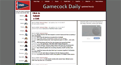 Desktop Screenshot of gamecockdaily.com