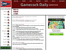 Tablet Screenshot of gamecockdaily.com